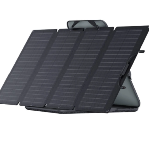 EF ECOFLOW 160 Watt Portable Solar Panel for Power Station, Foldable Solar Charger with Adjustable Kickstand