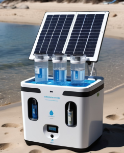 solar-powered water filter
